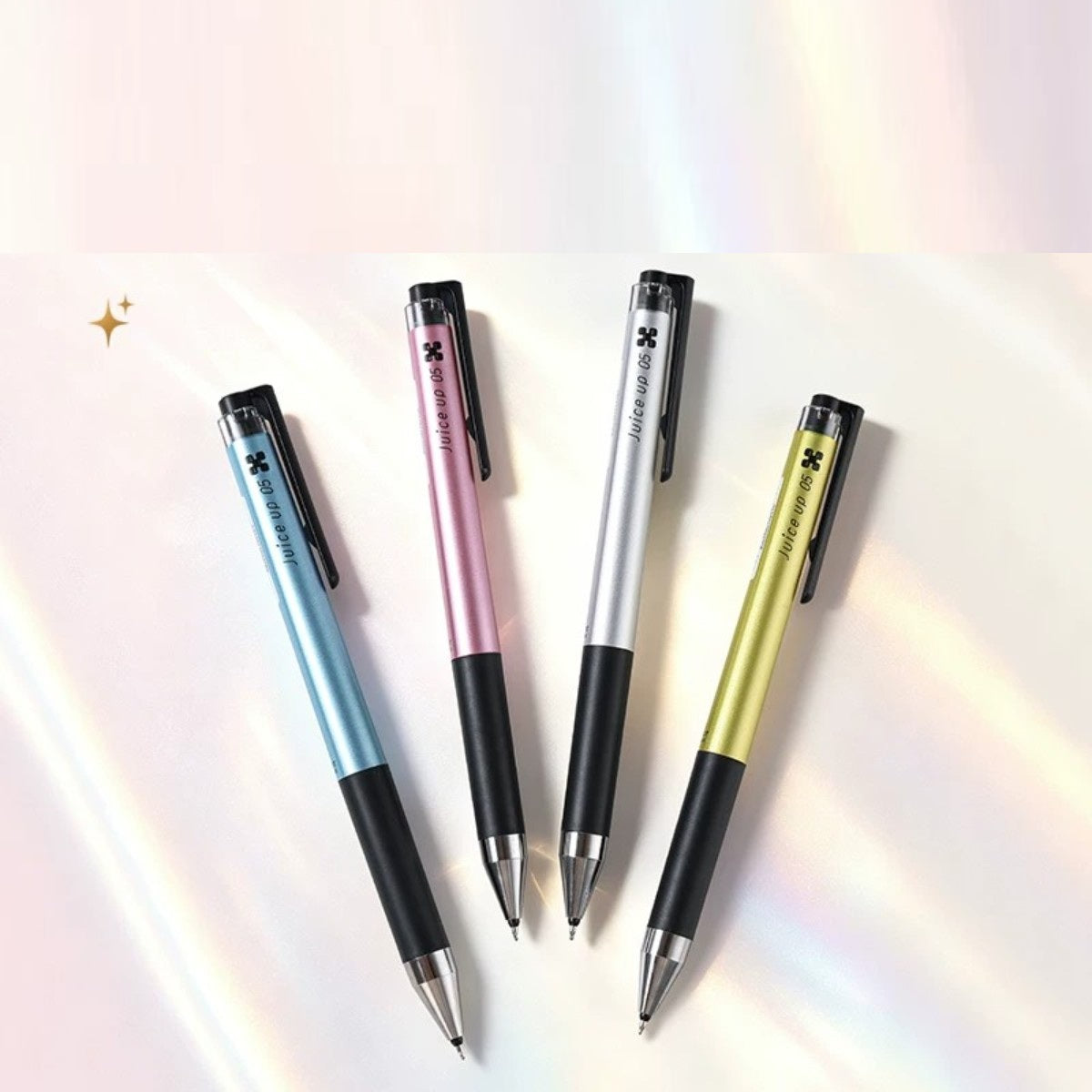Pilot Juice Up 10th Anniversary Limited Edition Gel Pen | 0.5mm Black | 4-Pen Set