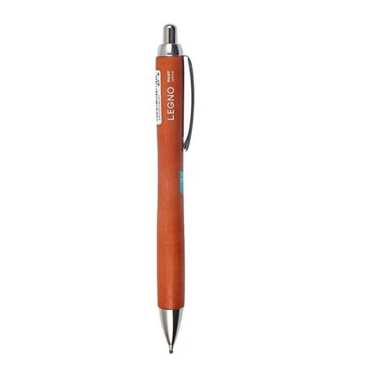 PILOT LEGNO Wood Ballpoint Pen | 0.7mm Japanese Oil-Based Ink Brown