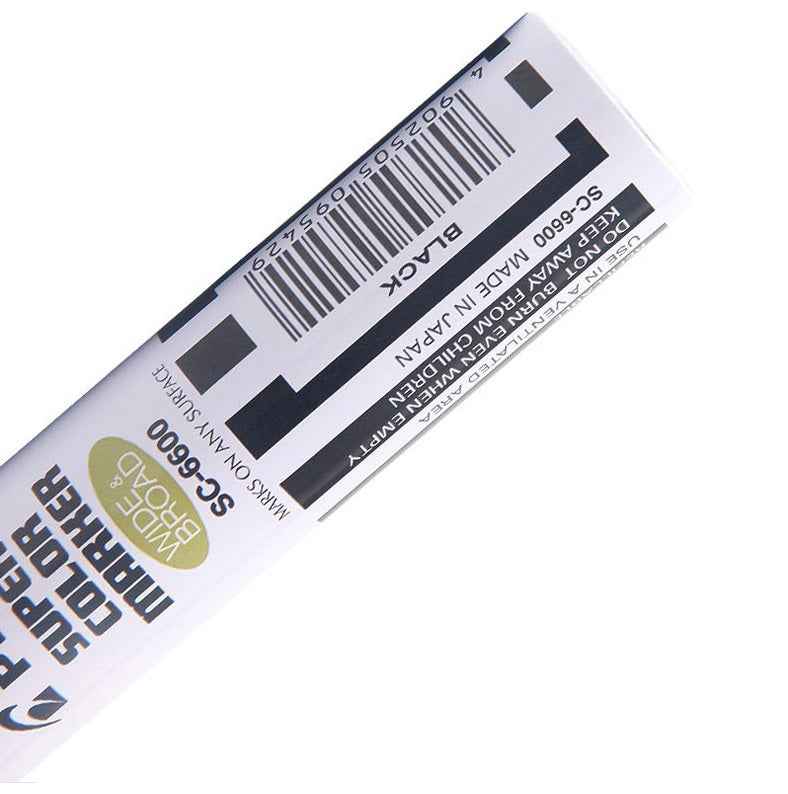 Pilot SC-6600 Jumbo Refillable Permanent Super Color Marker 2 Pack