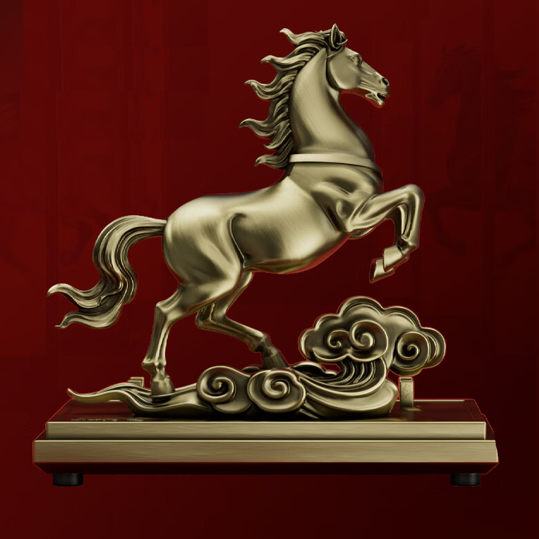 Pimio Galloping Horse Luxury Fountain Pen Gift Set F 0.5mm Nib