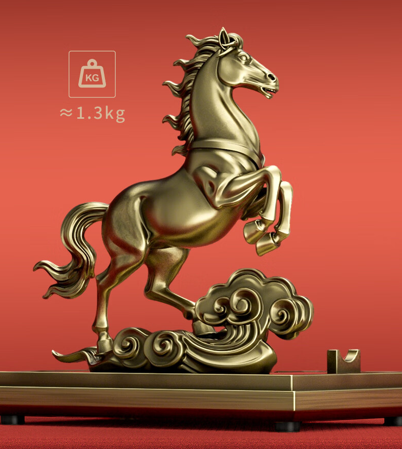 Pimio Galloping Horse Luxury Fountain Pen Gift Set F 0.5mm Nib