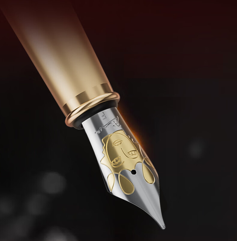 Pimio Galloping Horse Luxury Fountain Pen Gift Set F 0.5mm Nib