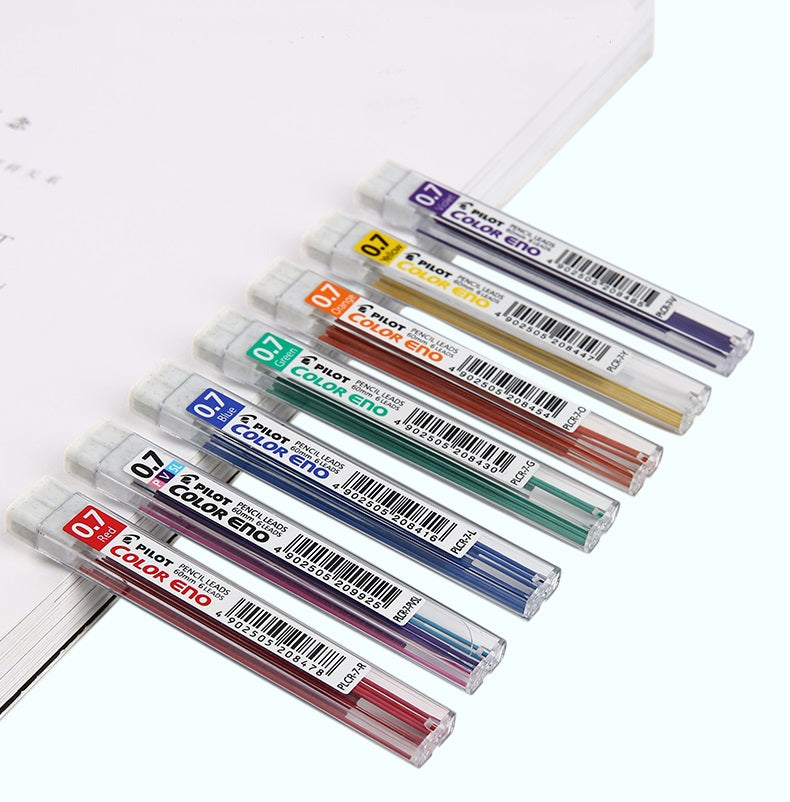 PILOT 8 Color Eno Pencil Leads 0.7mm