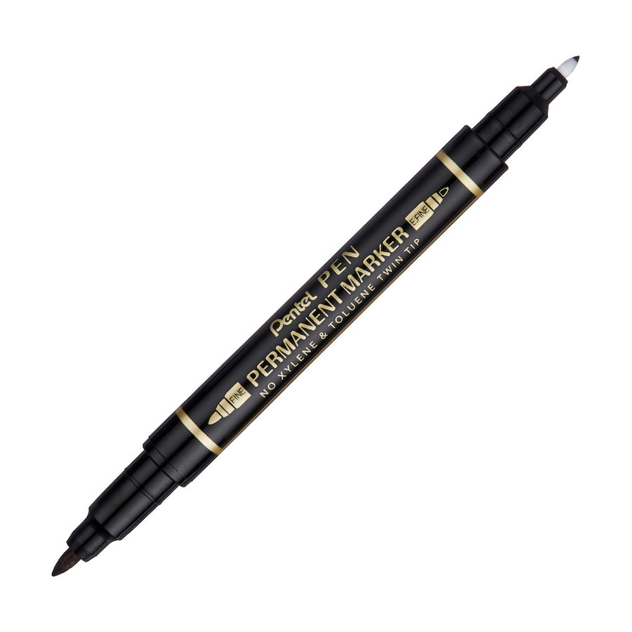 Pentel Brush Sign Pen Twin - Confezione da 30 pennarelli assortiti