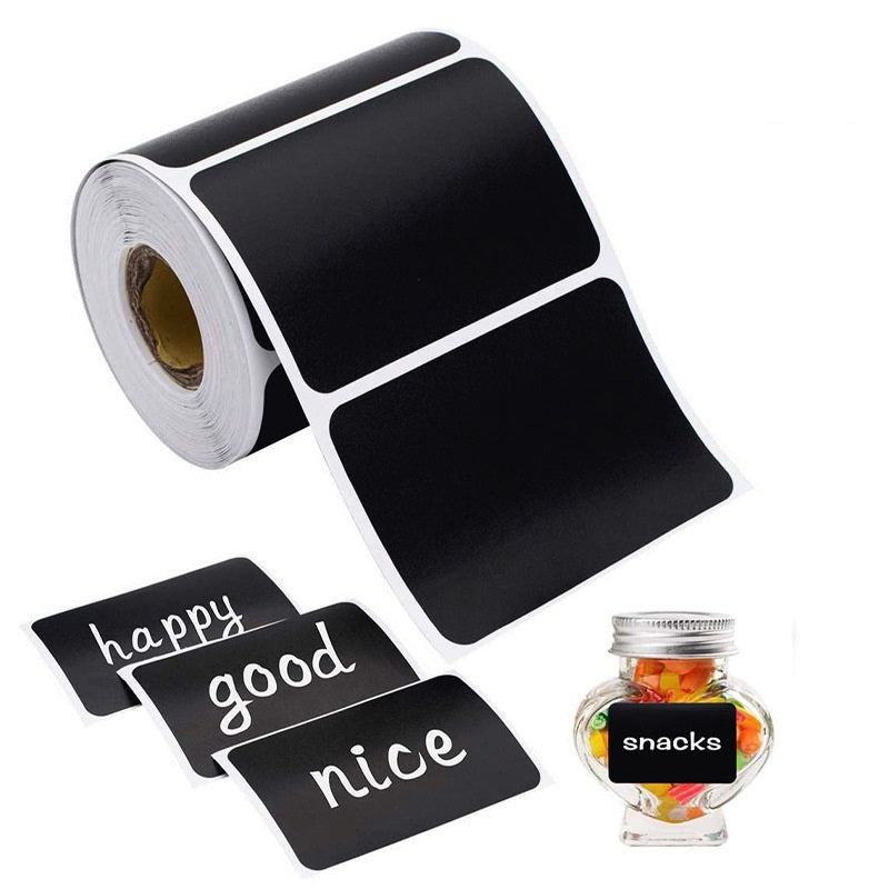 300pcs Waterproof Reusable Blackboard Stickers for Mason Jars