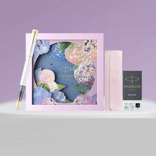 Luxury Parker IM Fountain Pen Gift Set for Women