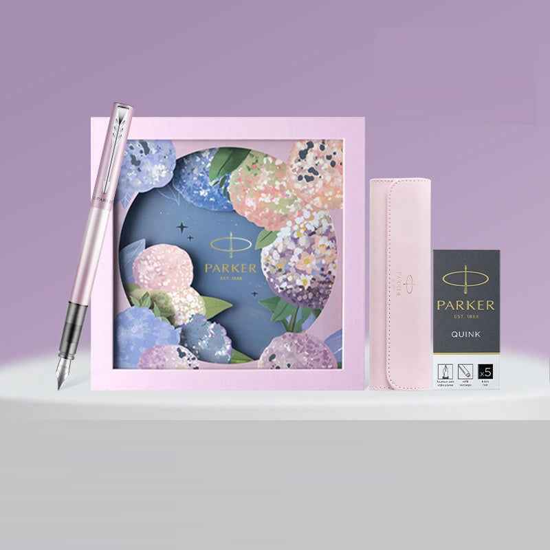 Luxury Parker IM Fountain Pen Gift Set for Women
