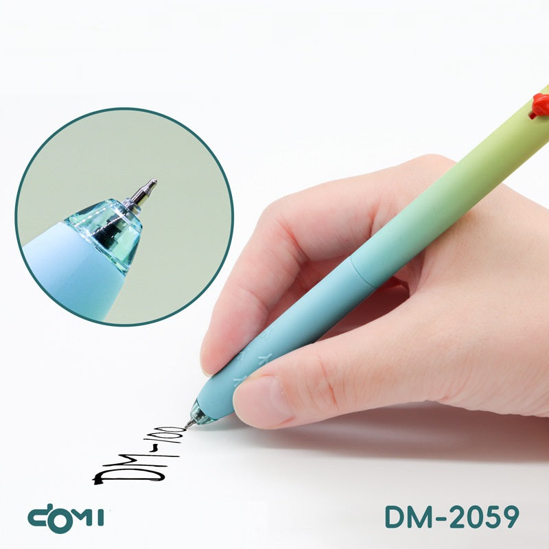 Parrot Retractable Gel Pens 0.5mm Black Ink Set of 12