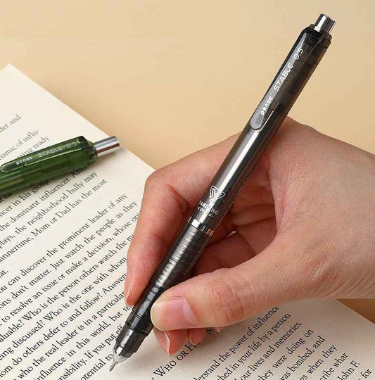 Japanese Penac STABLE 0.5MM Click Gel Pen 4 Pack