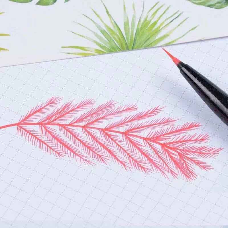 Pentel Arts Brush Sign Pen Artist Ultra Fine Brush 12 Pack