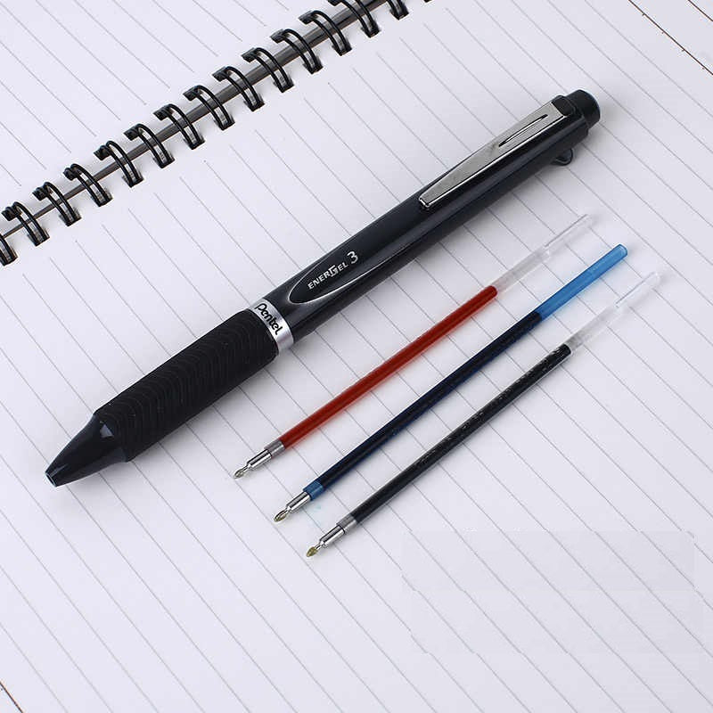 Pentel Inchiostro di ricarica per penna gel liquido Energel, 0,7 mm, punta dell'ago, inchiostro nero, confezione da 1 (LRN7-A Pentel Inchiostro di ricarica per penna gel liquido Energel, 0,7 mm, punta dell'ago, inchiostro nero, confezione da 1 (LRN7-A