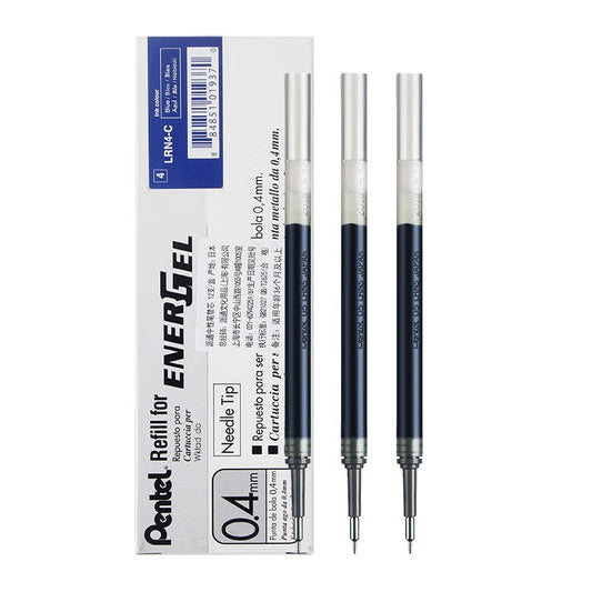 Pentel EnerGel LRN4 Navulvulling voor Gelpen met Naaldpunt - 0,4 mm - 12 Stuks