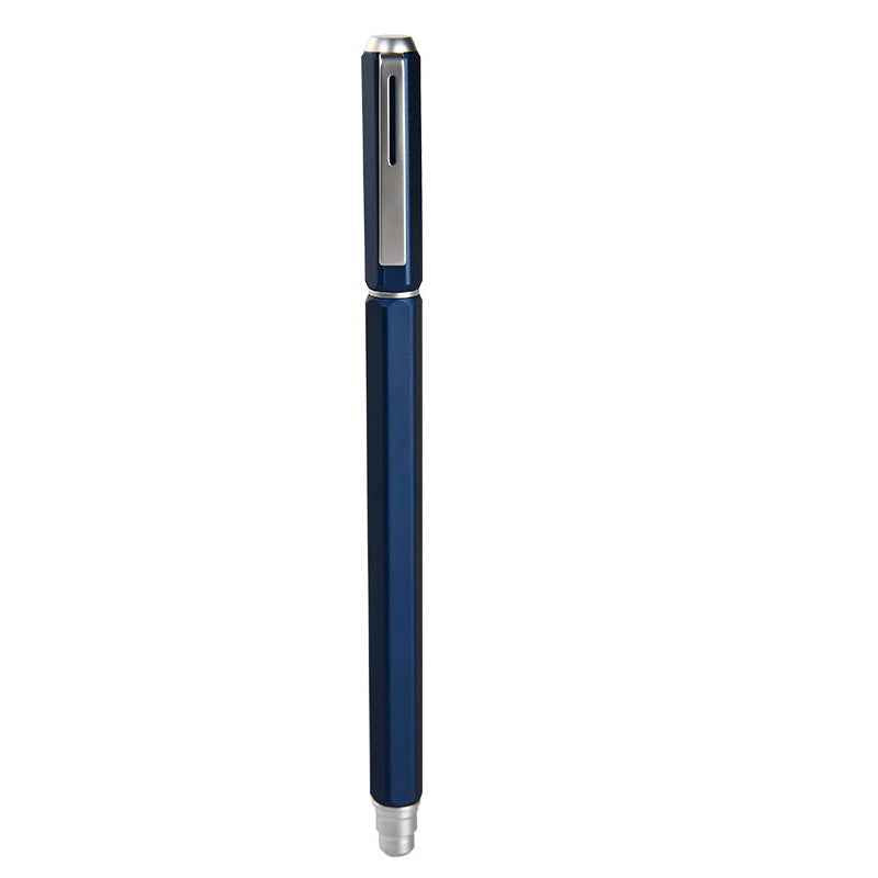 Pentel Energel BLN665 Hexagonal 0.5MM Metal Body Gel Pen Blue
