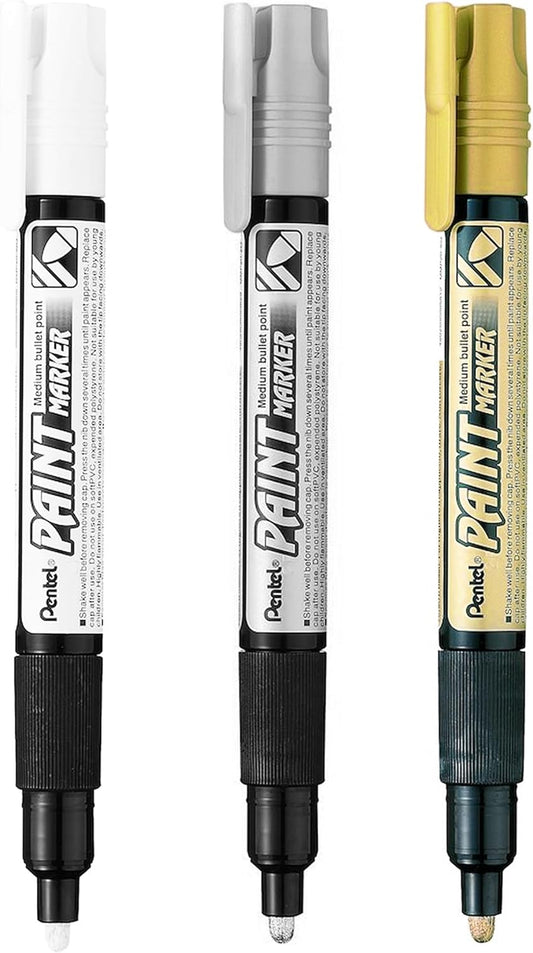 Pentel trajne markere za boju na bazi celuloze 4.0mm - MMP20 - pakiranje od 3