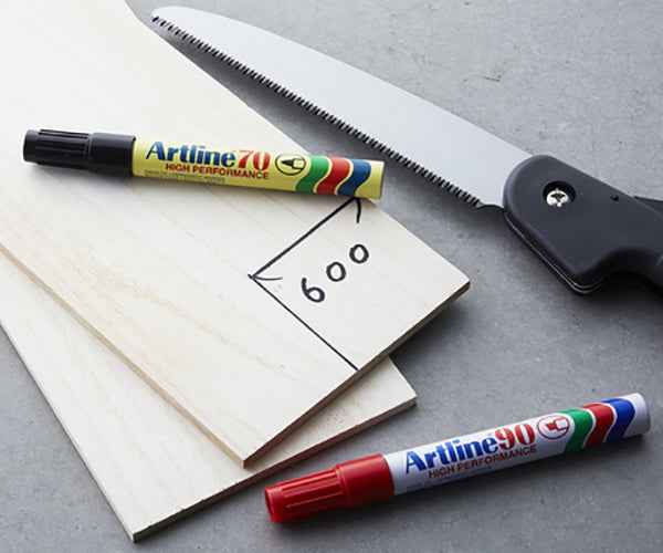 Artline 70,Permanent Marker,Aluminum Barrel,1.5mm Bullet Tip,12 Pack