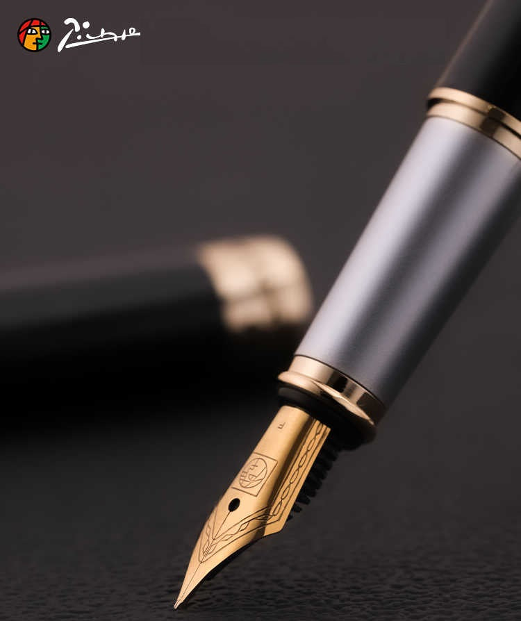 Pimo 903 Fountain Pen Fine Nib Sweden Flower King