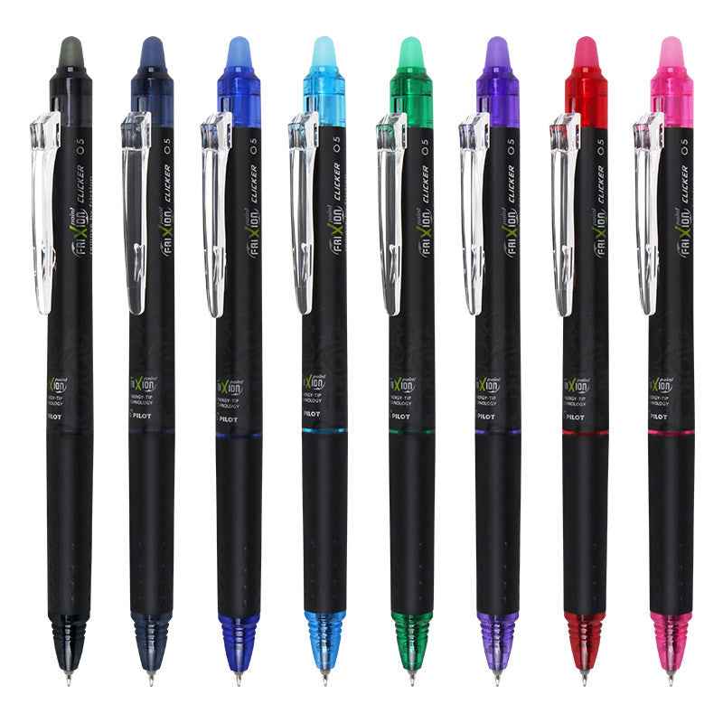 Clickar Point Pilot BLRT-FRP5 Frixion Point Clicker 0.5mm Rollerball Pen - 2 Pack