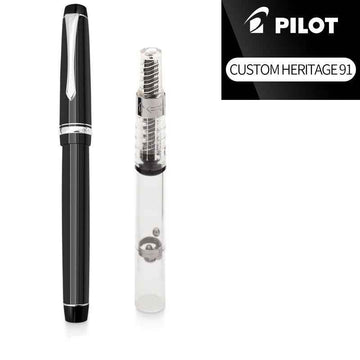 Pilot Custom Heritage 91 Fountain Pen - Black