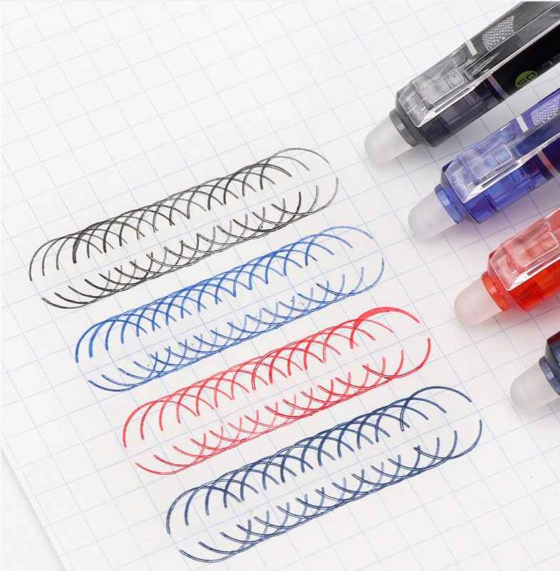 Pilot FriXion Ball Gel Pen Refill - 0.5mm Black/Red/Blue Ink 12 Pack