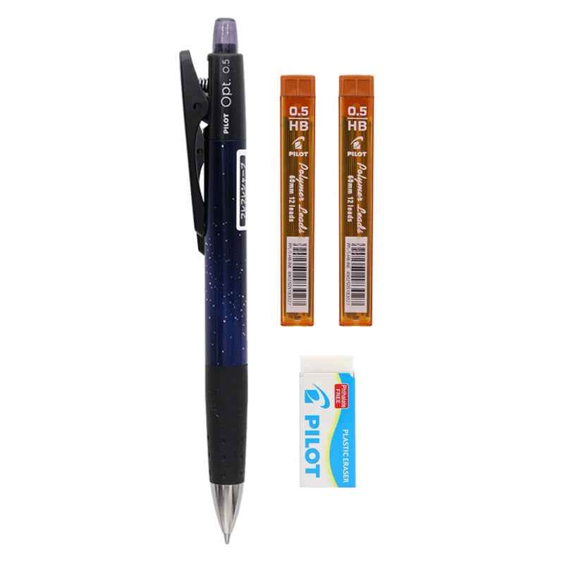 Pilot Fure Opt Shaker Mechanical Pencil 0.5mm with Refill Leads Eraser
