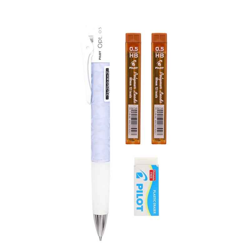 Pilot Fure Opt Shaker Mechanical Pencil 0.5mm with Refill Leads Eraser