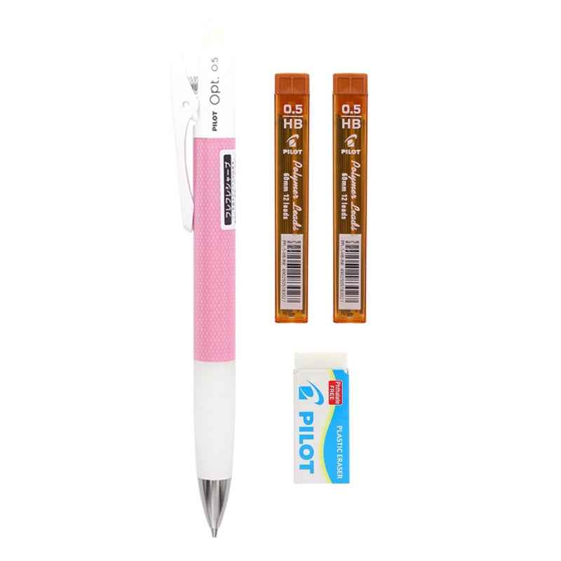 Pilot Fure Opt Shaker Mechanical Pencil 0.5mm with Refill Leads Eraser