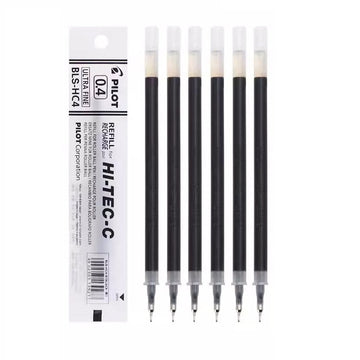 Pilot Hi-Tec-C Gel Pen Påfyldning - 0,4 mm - Sort/Rød/Blå - BLS-HC4