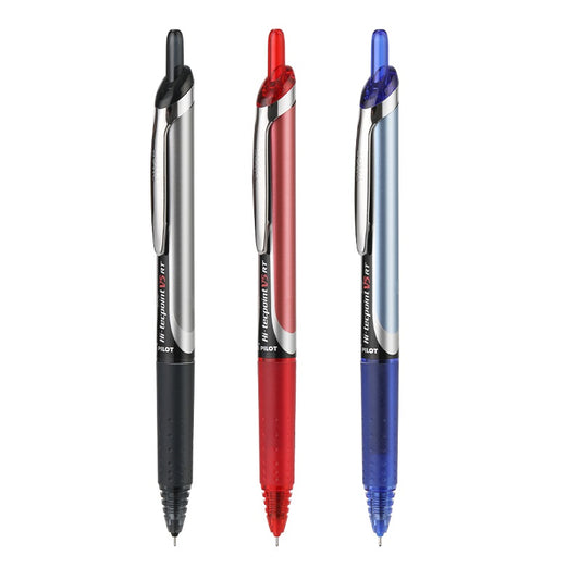 Penna a sfera retrattile a inchiostro liquido Pilot Hi-Tecpoint V5 0.5mm 3 pezzi