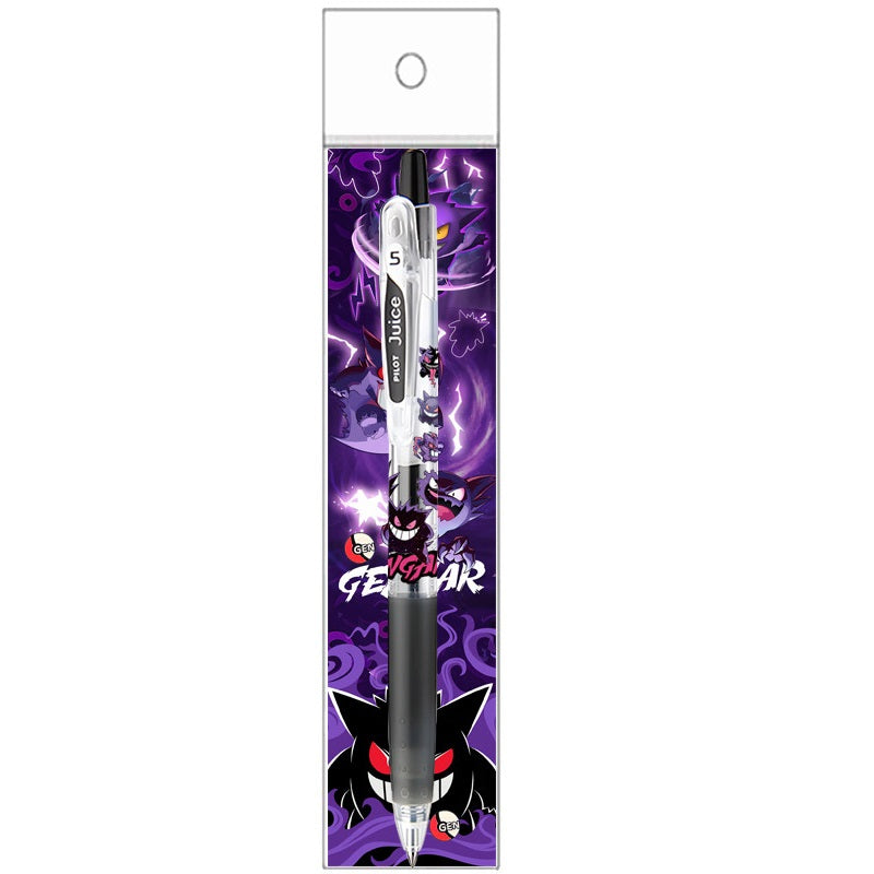 Pilot Juice x Pokemon Gengar Gel Pen - 0.5mm Black Ink - 3 Pack