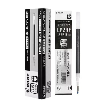 Pilot LP2RF-8EF Nachfüllmine für Gelstift - 0,5 mm - Schwarz/Rot/Blau - 10 Stück