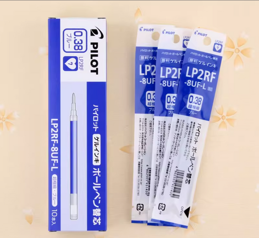 Pilot LP2RF-8UF geelpliiatsi täitevars - 0,38 mm - must/punane/sinine - 10 pakki