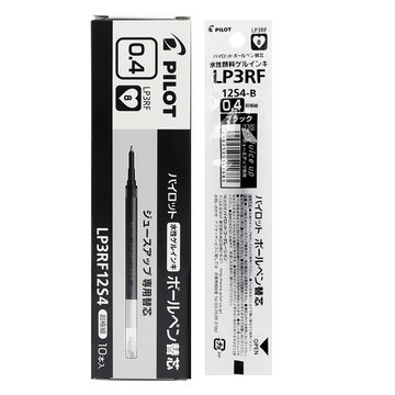 Pilot LP3RF-12S4 Juice Up Gelpen Påfyldning 0,4 mm 10 Stk