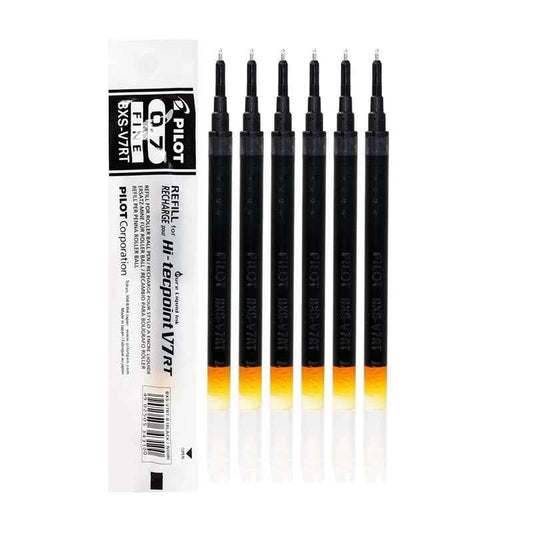 Pilot Precise V7 RT Rollerball Pen Refill - 0.7 mm - Black - 12 Pack