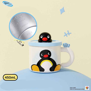 Pingu Penguin Insulated Mug – 450ml Stainless Steel Vacuum Cup A