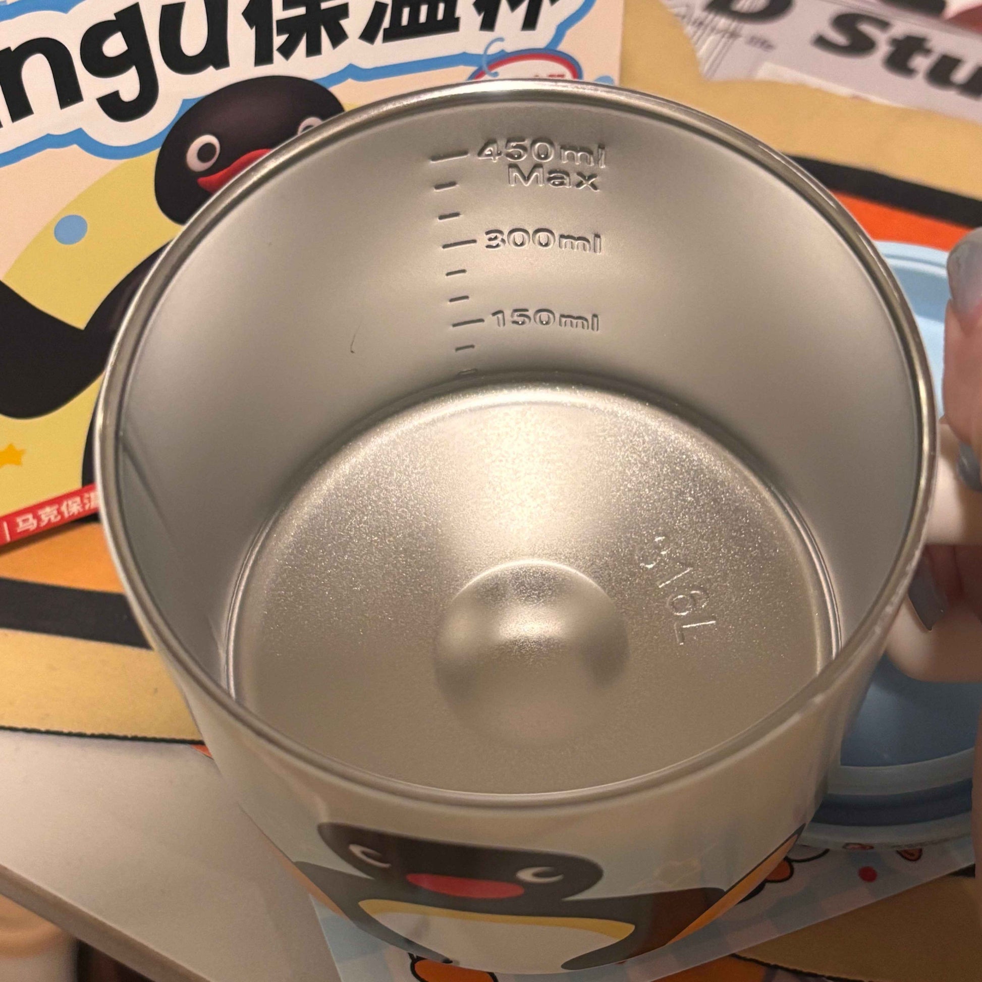 Pingu Penguin Insulated Mug – 450ml Stainless Steel Vacuum Cup