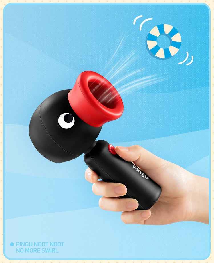 Pingu Summer Toy Fan – Cute Portable Mini Fan, TYPE-C Rechargeable