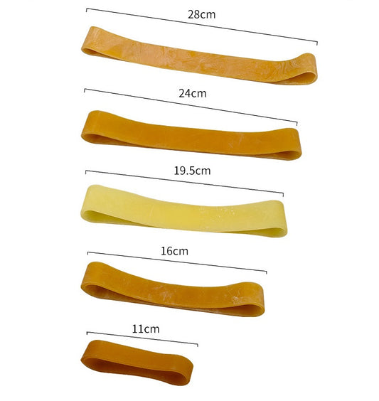 Pottery Plaster Mold Rubber Strap Set of 5 (11/16/19.5/24/28cm)