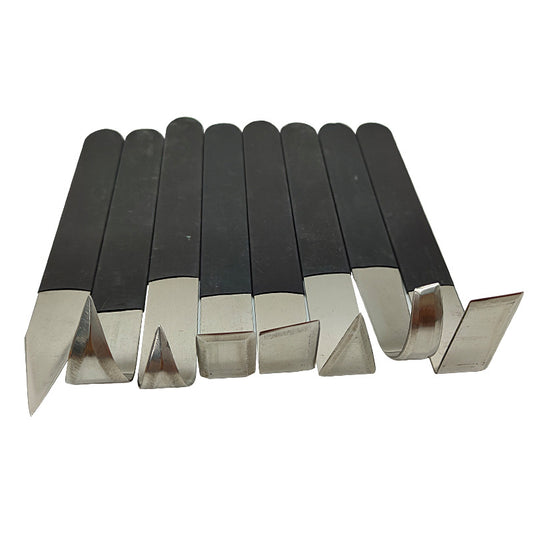 Pottery Trimming Knife Set of 8 – Sharp Clay Carving & Sculpting Tools