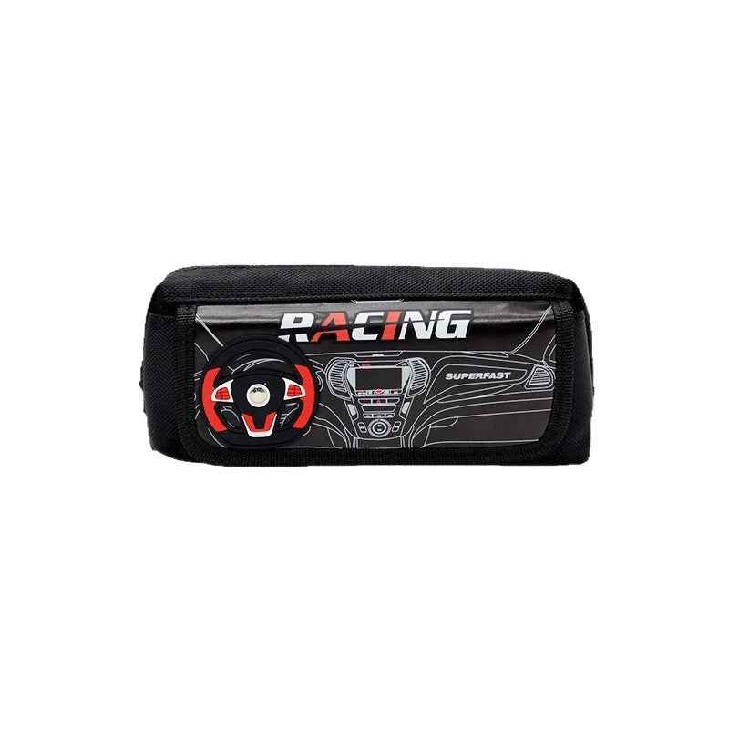 Racing Large Capacity Oxford Fabric Pencil Case