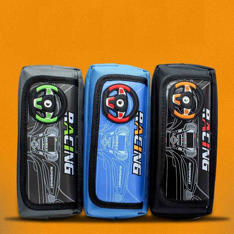 Racing Large Capacity Oxford Fabric Pencil Case