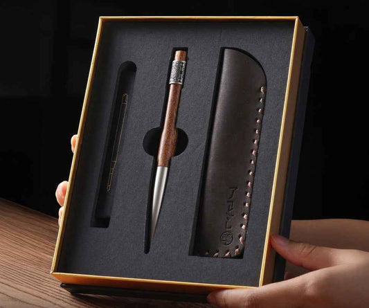 Elegant Rosewood 0.5mm Ballpoint Pen