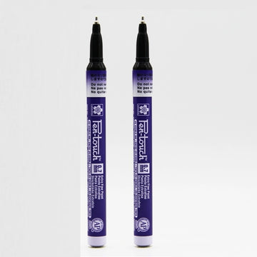 SAKURA Pen-Touch Paint Markers UV Visible Ink -2 Pack (0.7mm/1.0mm)