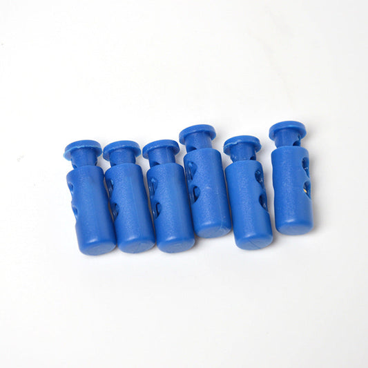 8mm Diameter Colored Plastic Cord Locks 96 Pack(6 Colors)