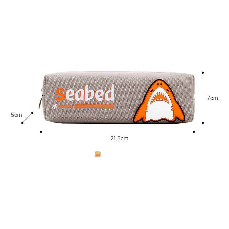Seabed Shark Oxford Fabric Pencil Case