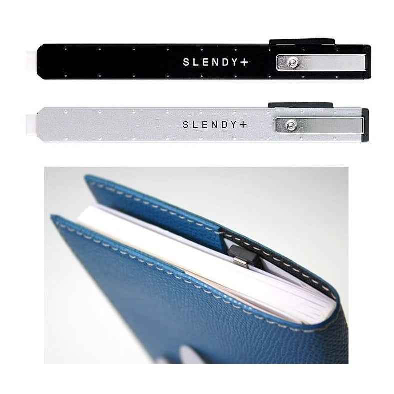 SEED Slendy+ Retractable Eraser with Thin Steel Holder