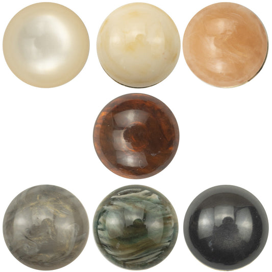 Chinese Style Cheongsam Hanfu Stone Metal Shank Buttons,10pcs