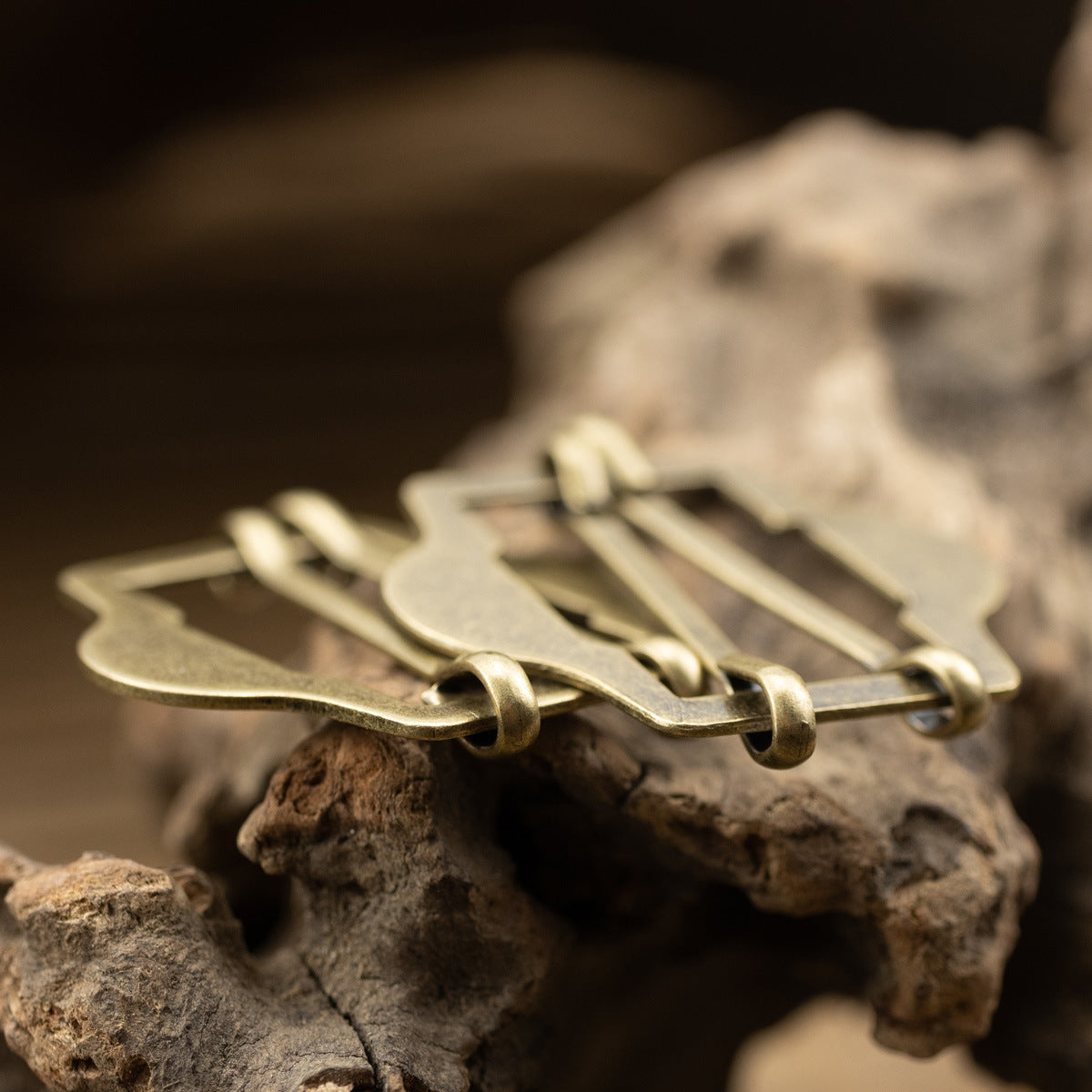 Suit Vests Waistband Double-Needle Brass Buckle Adjustment Buttons 10pcs