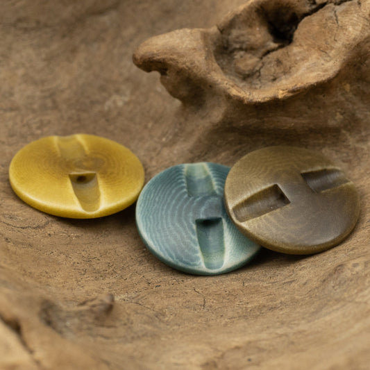 Vintage Nautical Anchor Shaded Fruit Buttons for Woolen Jackets 10pcs