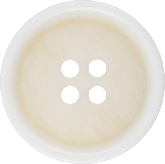 Light Beige Wood Grain 4 Hole Resin Buttons for Casual Suits 40pcs