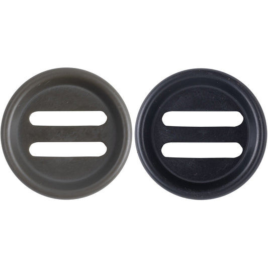 25mm Round Military Green Resin Buttons for Windbreakers 20pcs